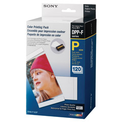 SVM-F120P - 4'' x 6'' Print Pack with Snap-Off Edges for DPP-FP30/FP50/FP55/FP90/FP70