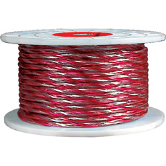 SW912RD-250 - Competition Series Speaker Wire - Red/Silver