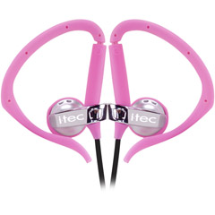 T1070P - Clip-On Earphones for iPod - Pink