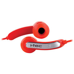T1071R - iPod Earbuds - Red