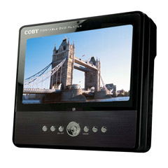 TF-DVD7050 - 7'' Tablet Style TFT Widescreen Portable DVD Player