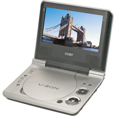 TF-DVD7107 - 7'' Widescreen Portable DVD Player