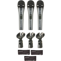 THREEPACK-815S - Professional Vocal Microphones - 3 Pack