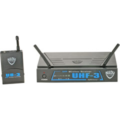 UHF-3HT484.55 - UHF Diversity Receiver with UH-3 Hand-Held Microphone
