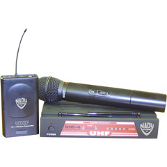 UHF-4HT - Full-Featured Single-Channel DigiTRU Diversity UHF Wireless Hand-Held Mic System