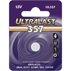 UL-357 - Watch/Electronic Silver Oxide Battery Retail Packs