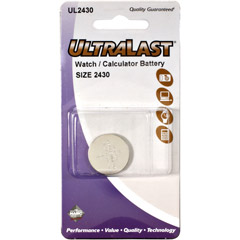 UL2430 - Lithium Button Battery