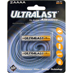 UL2AAAA - Alkaline Battery Retail Packs