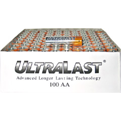 ULA100AAB - Alkaline Battery Bulk Packs
