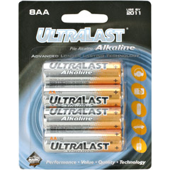 ULA8AA - AA Alkaline Batteries