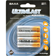 ULA8AAA - AAA Alkaline Batteries