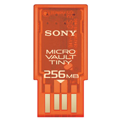 USM-256H - Micro Vault Tiny USB Flash Drive