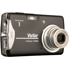 VIVICAM-7388S - 7.0MP Slim Camera with 3x Optical Zoom and 3.0'' LCD