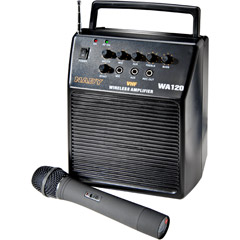 WA-120H - Portable Wireless Powered Speaker with Microphone