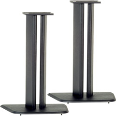 WC-35.5 - Black Satin Wood Speaker Stands