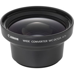 WC-DC52A - 0.7x Wide-Angle Conversion Lens