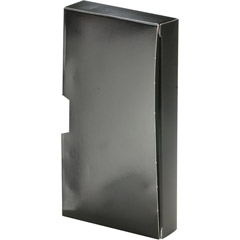 XKS-063 BLACK - Paperboard Sideload VHS Sleeve