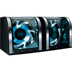 XOBP12D - 12'' Dual Bandpass Subwoofer with Blue illumiNITE Enclosure