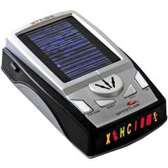 XTR-185 - Solar Enhanced Battery Operated Radar/Laser Detector