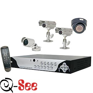 QSD6204CWC-250 - 4 Channel Network Observation System 250GB HDD 4 Cameras