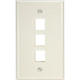 005-40803-0BA-EA - QuickPort Flush Mount Wall Plate