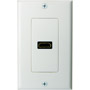 125-WH - HDMI F to F Wallplate