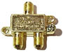 200-212 - Mini 5900MHz Gold-Plated F Splitter