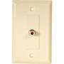 200-266IV - Decora Style 1GHz F Connector Wall Plate
