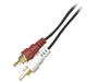 255-126 - Gold-Plated RCA Stereo Audio Cables