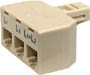 300-324 - 4-Conductor 2-Line Split Adapter