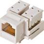 310-120WH - Cat 5E Keystone Jack-White