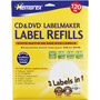 3202-0424 - White Matte CD Label Refills