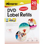 3202-0715 - White Matte DVD Labels