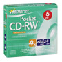 3202-3432 - 4x 8cm Rewritable Pocket CD-RW in Paper Box