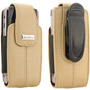81693RIM - Leather Vertical Pouch with Belt Clip