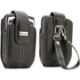 81790RIM - Blackberry Leather Vertical Tote with Wrist Strap for 8700 Series