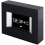 83003 - 3.5'' Digital Clock Picture Viewer - Black Modern