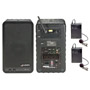 APS-25-VL1/A4 - Single-Channel VHF Powered Speaker System with Wireless Mics
