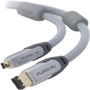 AV52001-06 - Silver Series IEEE-1394 4-Pin to 6-Pin Firewire Cable