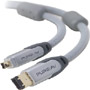 AV52001-12 - Silver Series IEEE-1394 4-Pin to 6-Pin Firewire Cable