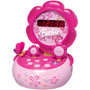 BAR800 - Barbie Hour Garden Talking Alarm Clock Radio with Night Light