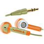 BF-ORANGE CAMO - Bass Freq Earbuds with Noise Isolation