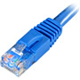 C5PC-100BLUE - 350MHz Molded and Booted CAT-5e Patch Cable
