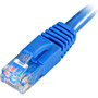 C5PC-15BLUE - 350MHz Molded and Booted CAT-5e Patch Cable