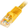 C5PC-5YELLOW - 350MHz Molded and Booted CAT-5e Patch Cable