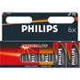 C6 PHILIPS RTL - PowerLife Alkaline Battery Retail Pack
