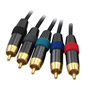 CAB-CMP5RCA-10MM - Component Video & Stereo Audio Cable