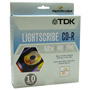 CD-R80LSW10 - 52x LightScribe Write-Once CD-R Spindle