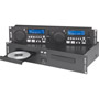 CD-X02G - Professional Rack-Mount Dual CD Player with Karaoke