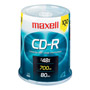 CDR-700MX48/100SP - 48x Write-Once CD-R for Data